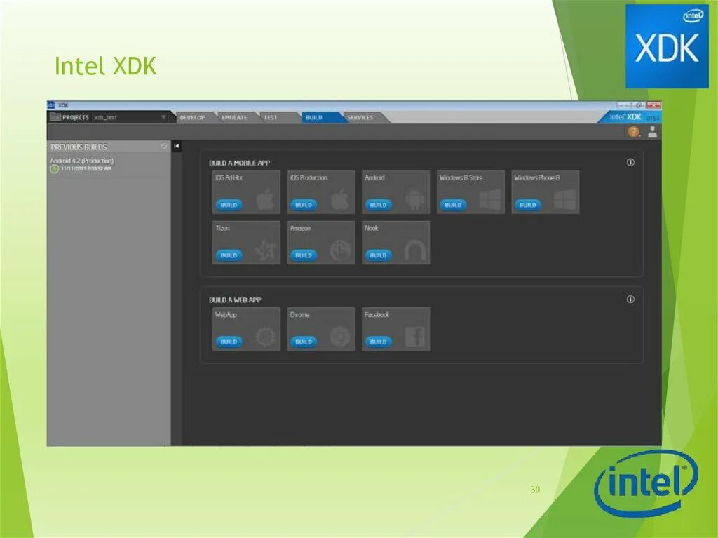 Приложение интел. Intel XDK. XDK. Intel приложение для андроидов.