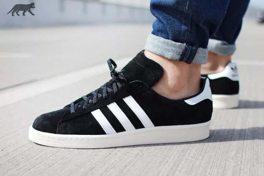 Адидас кампус женские оригинал. Adidas Campus 80s черные. Adidas Campus 80s 'Black White. Adidas Campus 80s White Core. Adidas Campus og.