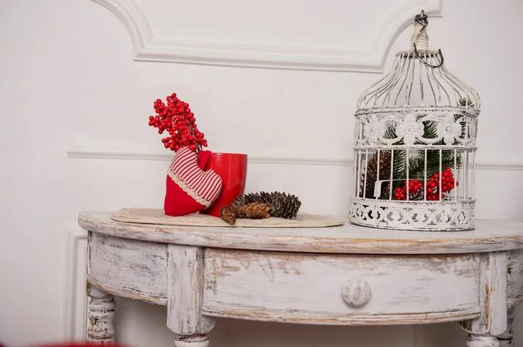 Open House Party Pretty christmas decorations, Junk chic cottage, Shabby chic ch