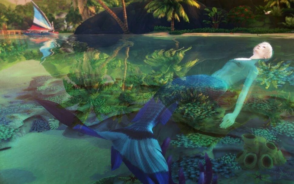 Как перестать быть русалкой в симс 4. Mermaid sims 4. симс 4 русалки. симс русалки симс 4. симс 4 дом русалки.