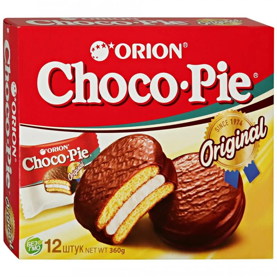 Чоко пай 12 штук. Чоко Пай 360 гр. Choco pie (Чоко-Пай) Orion 12шт*30гр (8). Чоко Пай Орион 360. Чоко Пай Орион 30 гр.