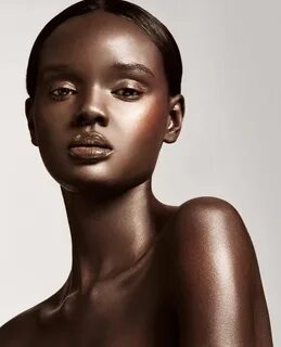 Dark skin women