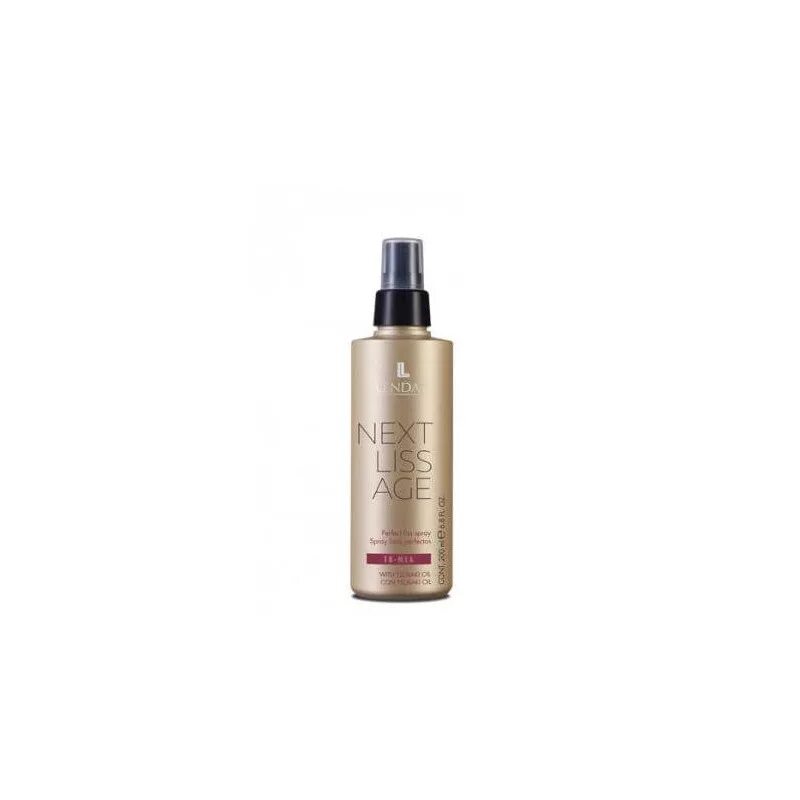 Безупречный спрей. Спрей &quot;безупречная гладкость&quot; perfect liss spray next liss age. lendan liss. lendan спрей для волос. lendan термозащита.