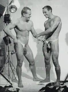 The gay of model in film-making studio 1950s Vintage Photo image 1 