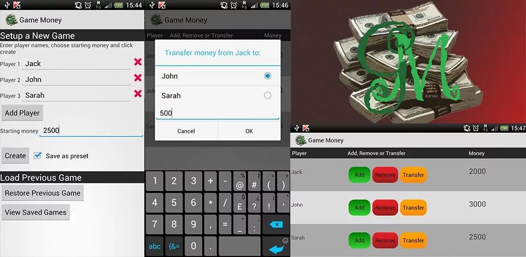 Game money apk