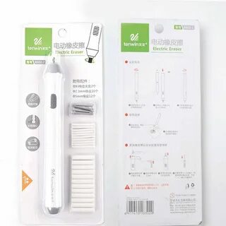Cancellatore elettrico con 22-Reflell pittura Black Kit di Eraser elettrici per 