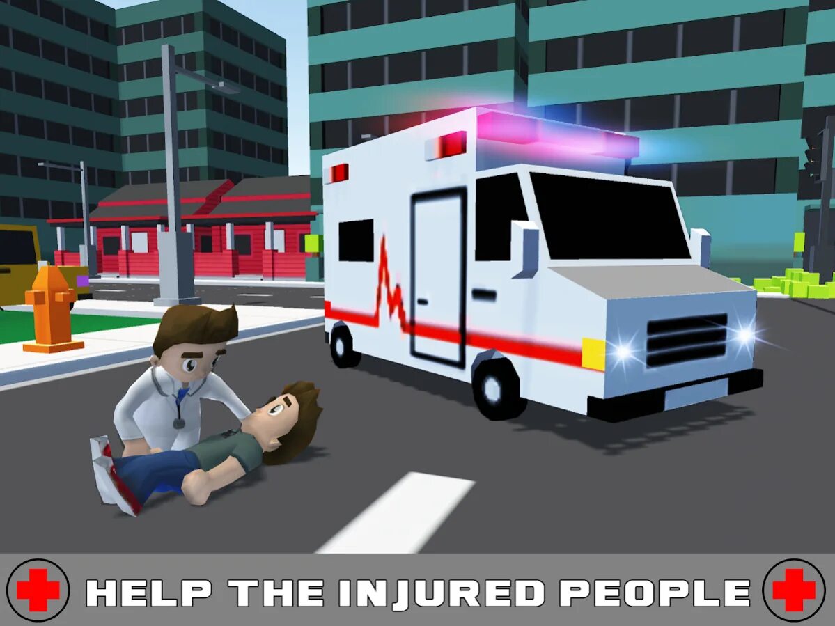 Emergency ambulance simulator мод