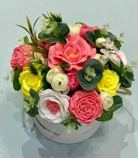 Soap flowers
