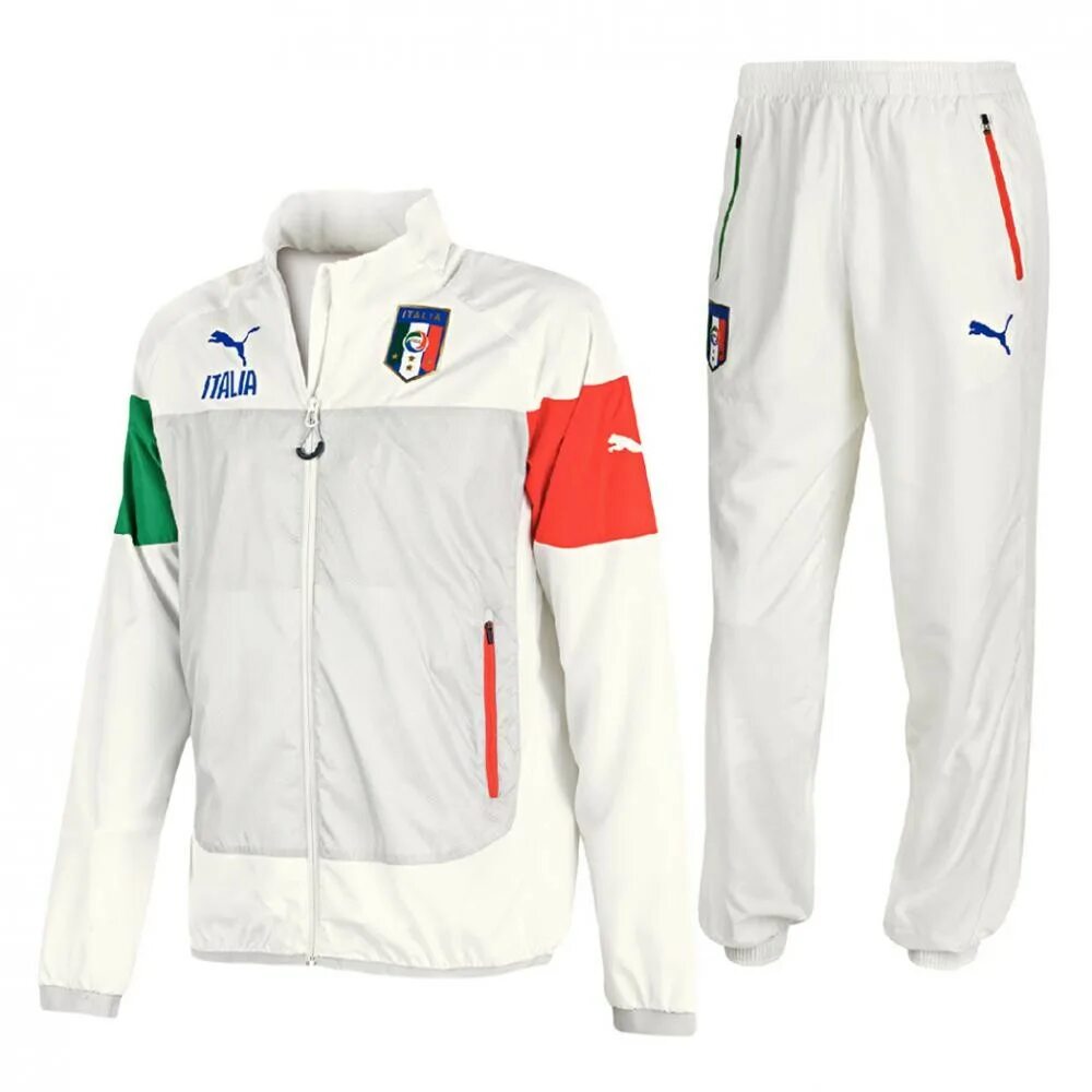 Спортивный костюм италия. Пума белый спортивный костюм 2000г. Пума 6009 костюм спортивный. Puma Sport PALART. Спортивный костюм Пума сборная Италии.