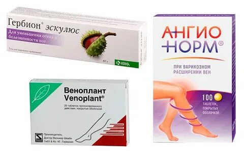 Капли от отеков ног