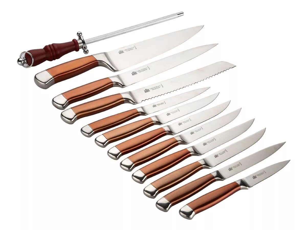 Ножи рейтинг лучших производителей. Набор кухонных ножей Stahlberg 6660-s. Набор кухонных ножей Gipfel 8469. Набор ножей Gipfel 6739. 6989 Gipfel набор кухонных ножей.