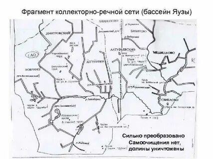 Притоки яузы