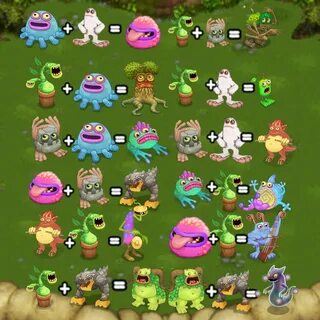 1 My singing monsters breeding chart plant island.