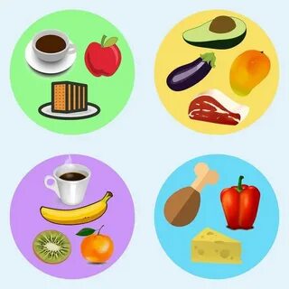 Аппликация продукты питания