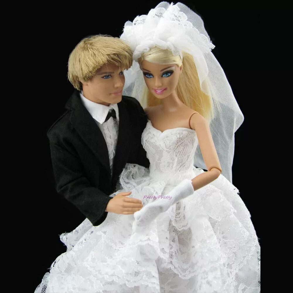 Купить куклу невесту. Барби и Кен свадьба. Барби и Кен жених и невеста. Кукла Барби и Кен жених и невеста. Куклы Барби свадьба.