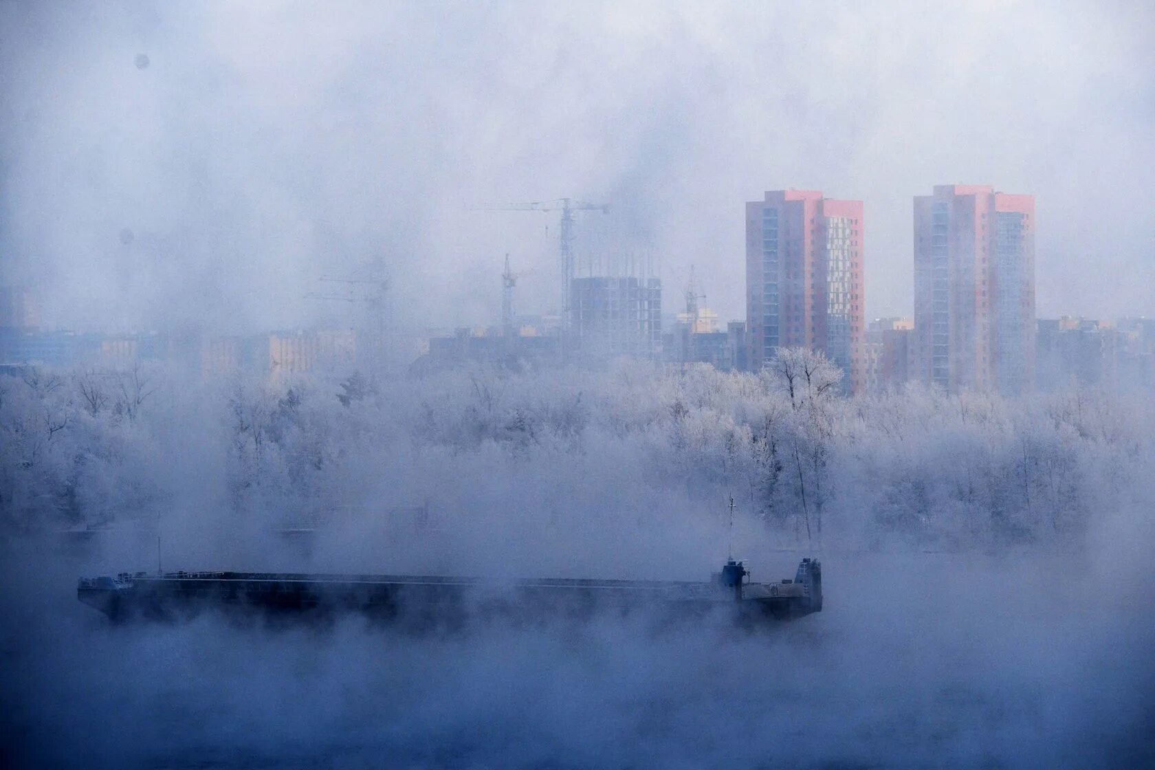 Красноярск сильные морозы