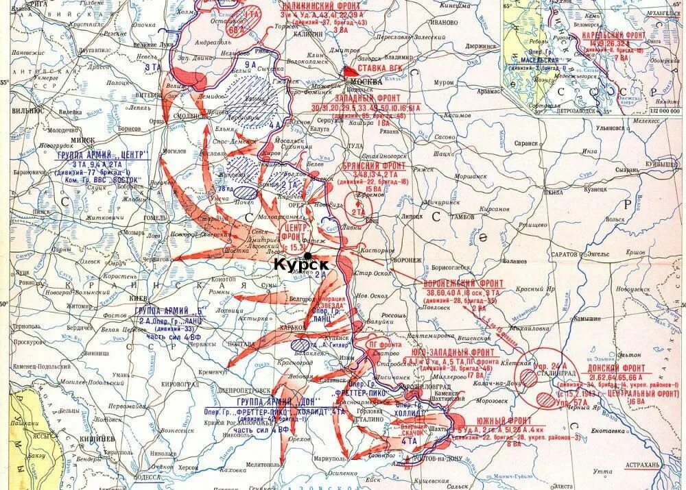 1943 Год карта военных действий. Линия фронта ВОВ 1943. Военные операции 1943 года карта.