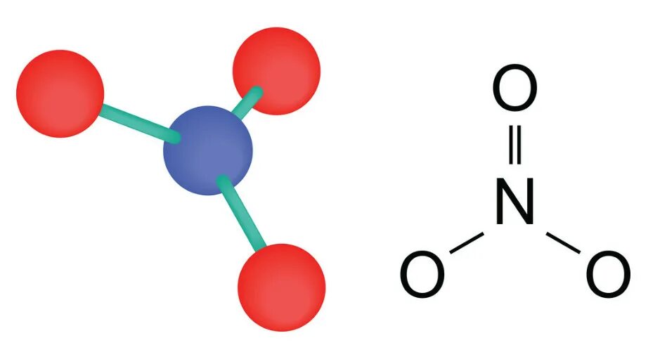Нитраты нитриты формулы. Нитраты молекула. Строение нитратов. Структура молекулы нитрата.