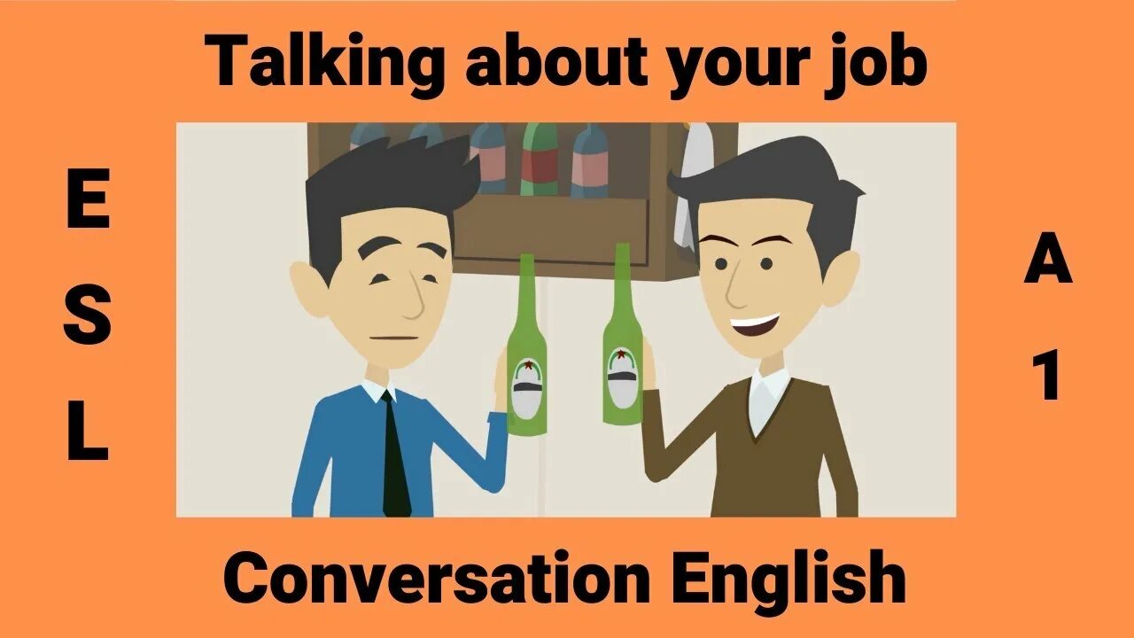 Talking about jobs. Talking about work. Talk about the job you