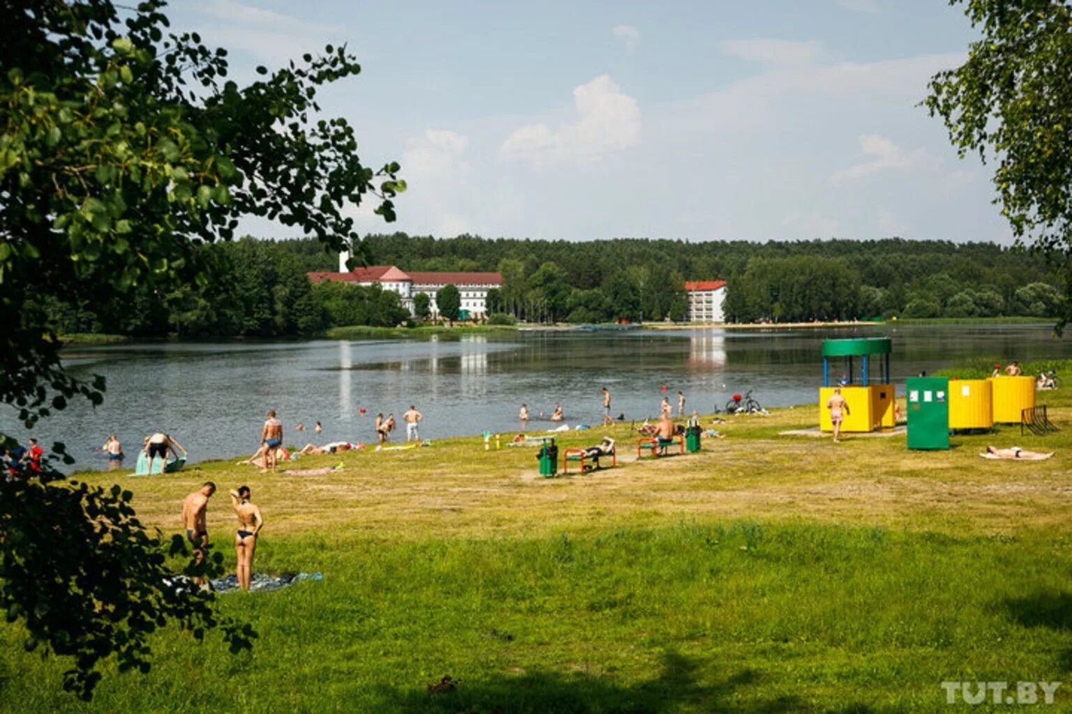 Пляжи минска