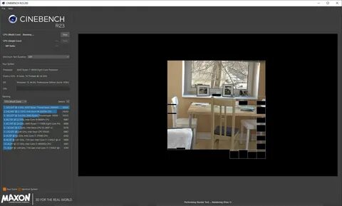 Cinebench r23