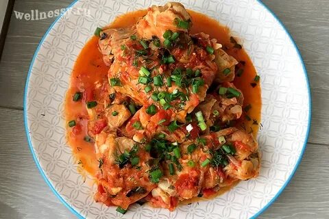 Курица с помидорами по грузински чахохбили рецепт