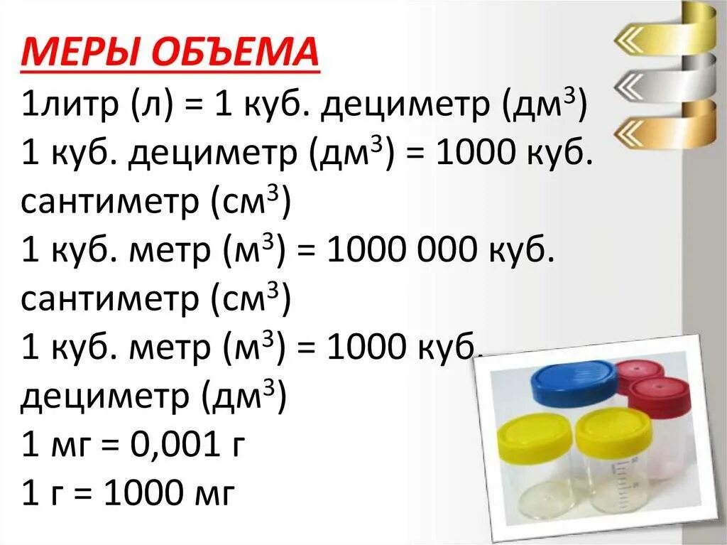 Сколько см в кубе в одном литре