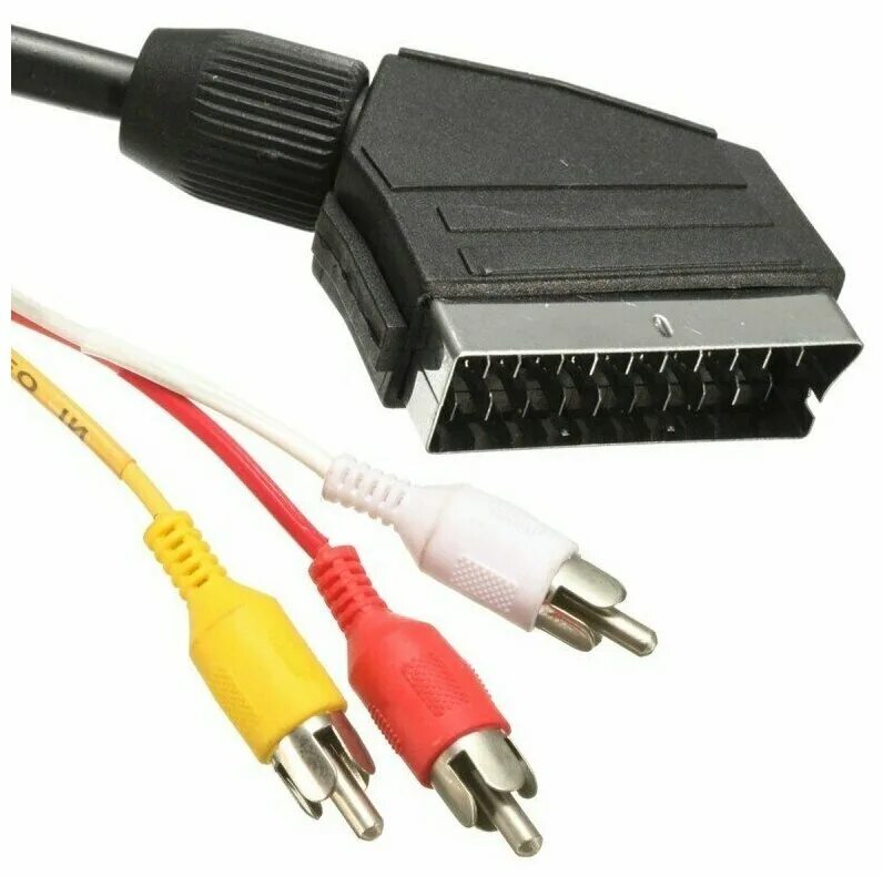 Кабель scart rca. Шнур SCART-3rca. Разъем SCART-3rca. Кабель SCART скарт на 3 RCA тюльпан. SCART-RCA 1.5М.