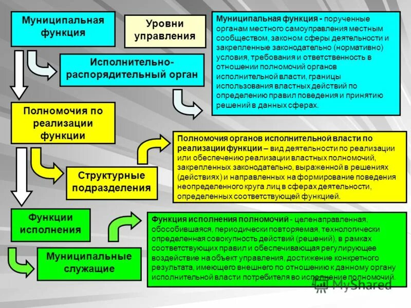 Функции муниципальных органов контроля