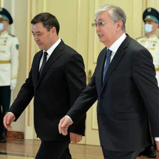 Токаев на встрече с шольцем