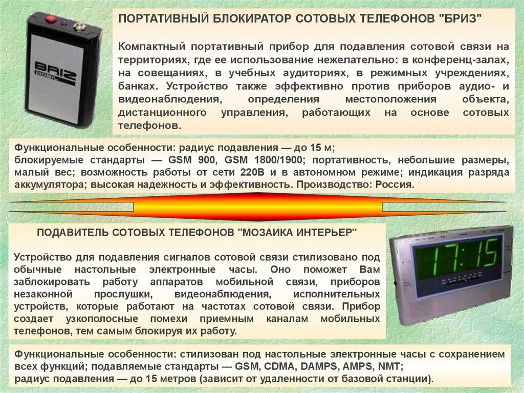 Блокиратор сотовых телефонов. Приборы для подавления сигналов для режымныхпомещений. Порядок использования мобильных средств связи в режимных помещениях. Инструкция по использованию мобильных устройств.