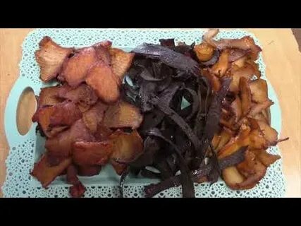 Чипсы из свинины в сушилке для овощей