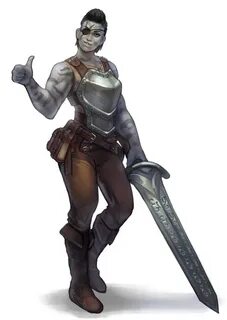 Goliath Rune Knight Fighter Female Character Design, Rpg Character, Charact...