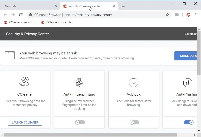 Make your browser