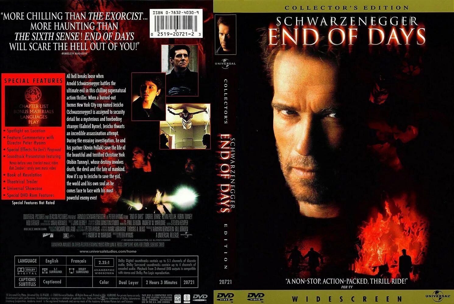The day will end. Конец света  end of days (1999). конец света (dvd).