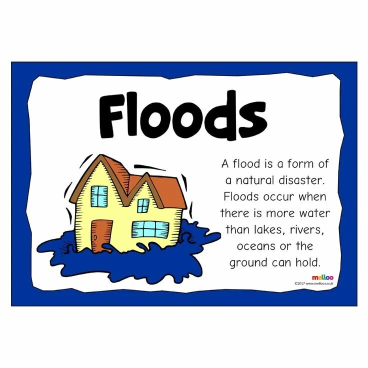 Flood happened. Flood транскрипция. Flooding Worksheet. Short text about Floods for Kids. Floods Tab.