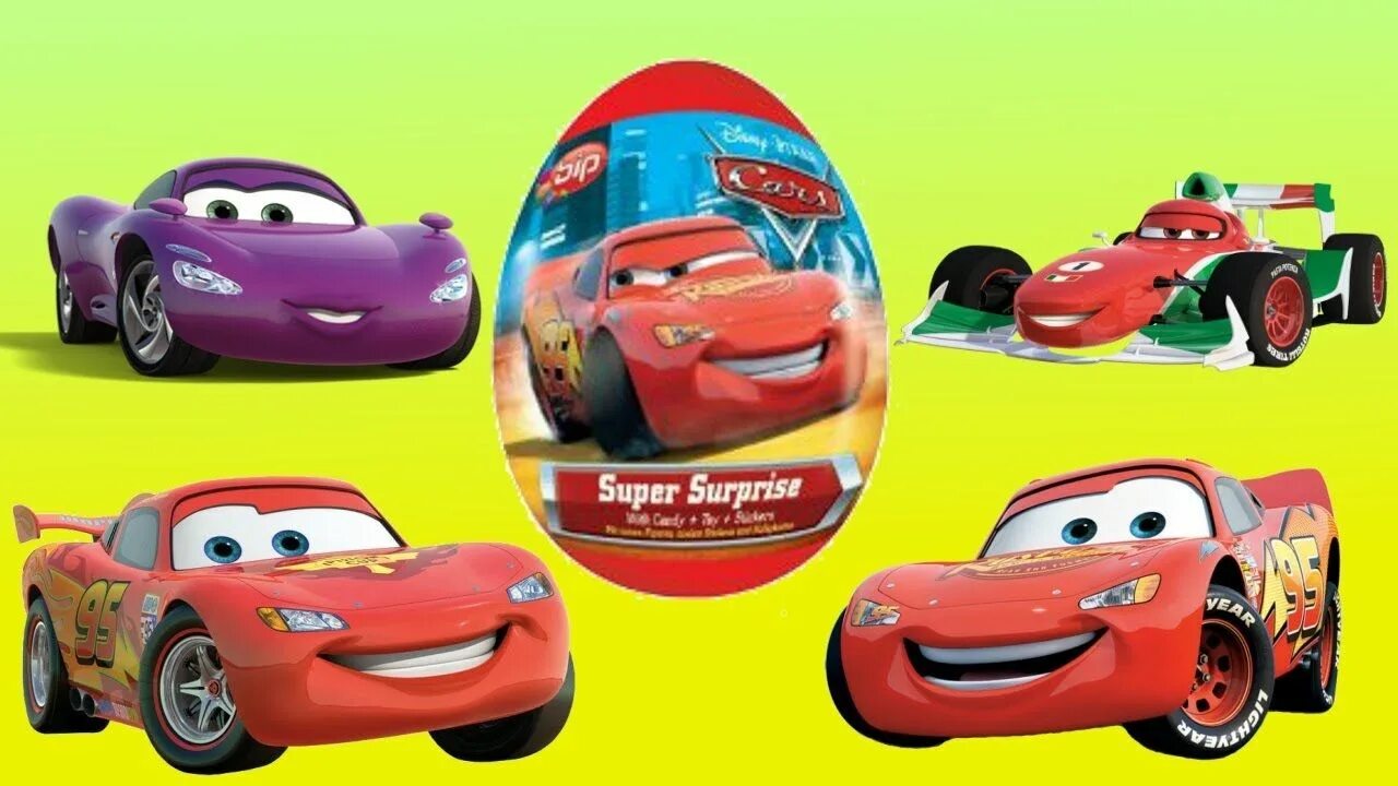 Киндер сюрприз молния маквин. Киндер сюрприз тачки. Cars 1 kinder. Cars 1 kinder. Молния маквин из киндера сюрприза.