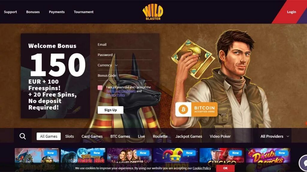 Support bonus. Wildblaster казино. Wildblaster Casino. Wildblaster. Вилд казино.