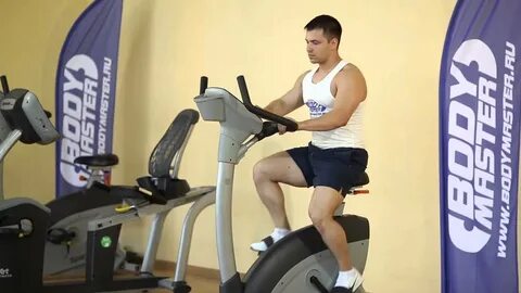 Езда на велотренажере