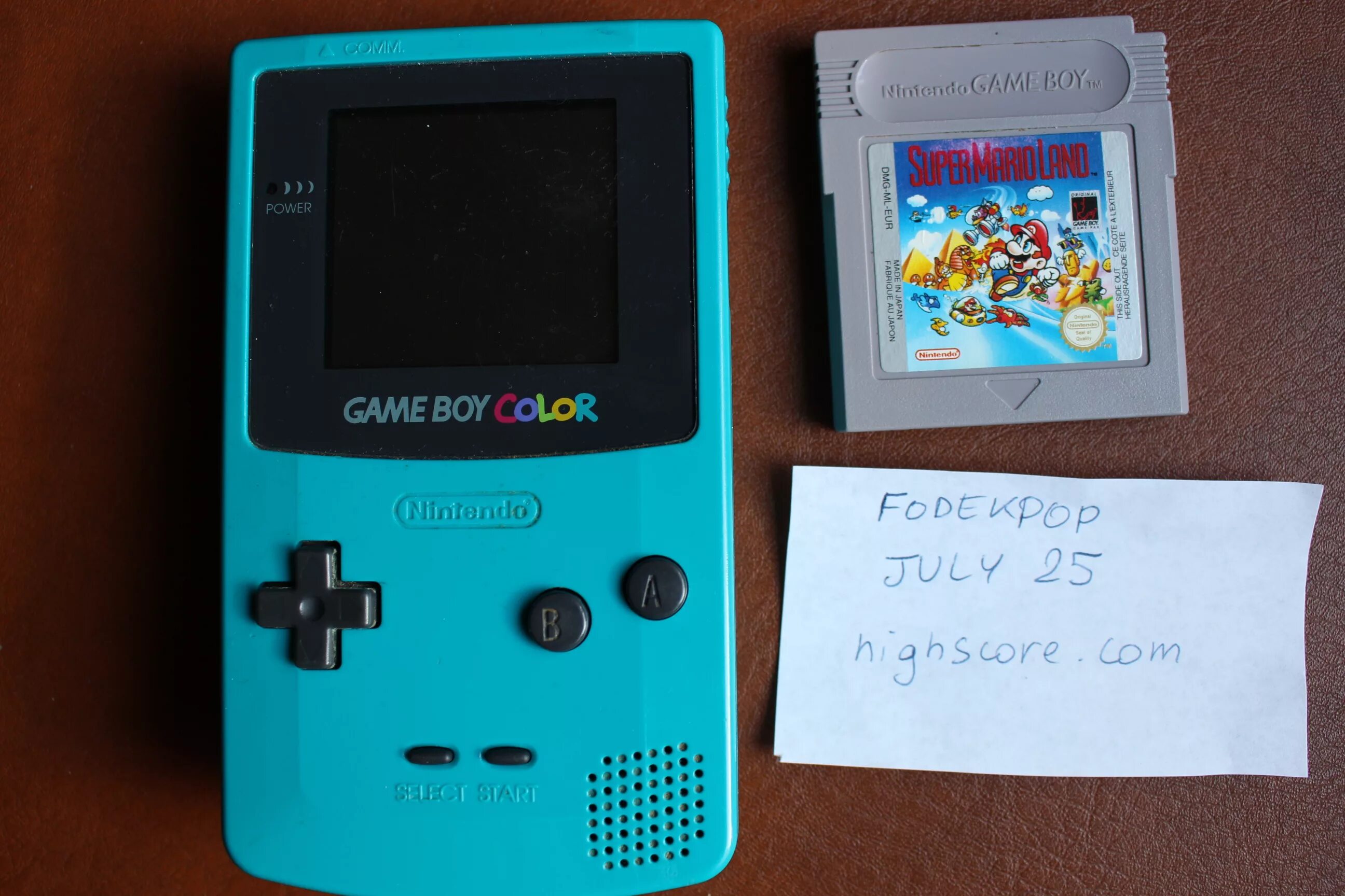 Mine game boy