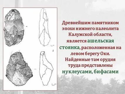 Стоянки каменного века