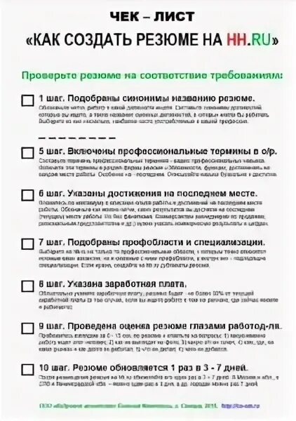 Хенд хантер тула работа. Пример правильного резюме на hh. резюме hh. хэдхантер резюме образец. как правильно составить резюме на hh.