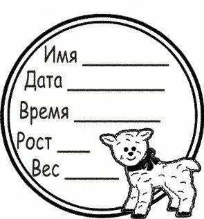 Метка имя