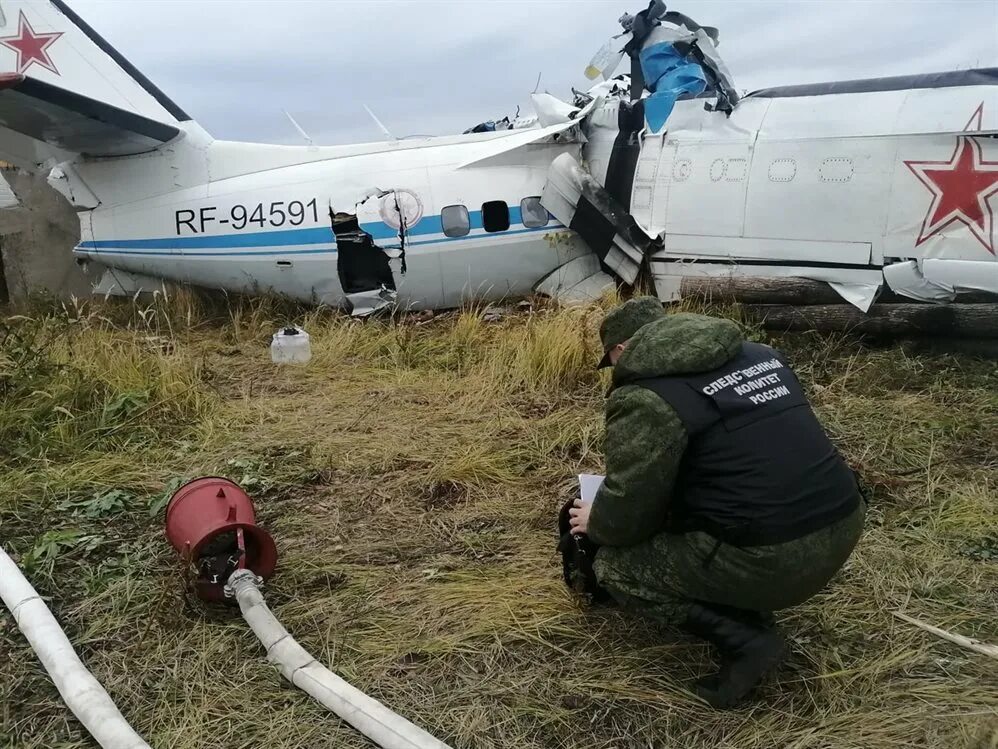 В севастополе разбился самолет