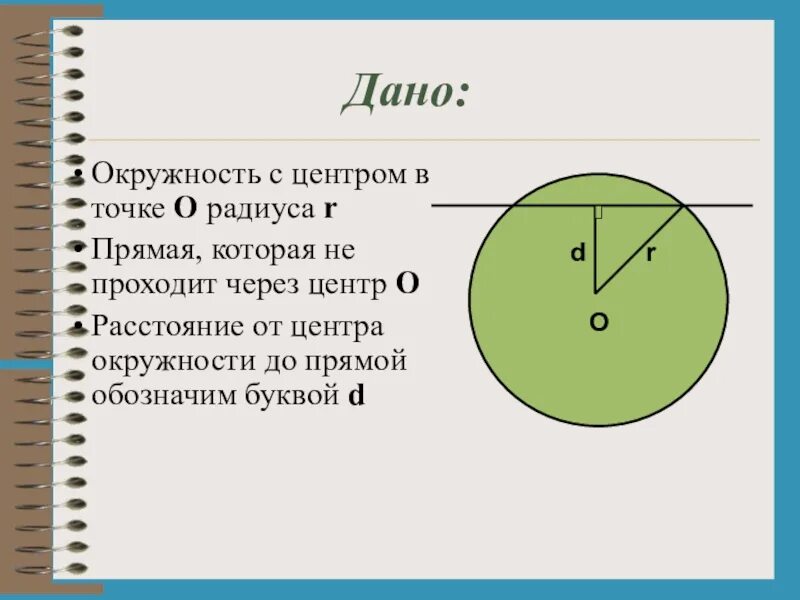 Через центр окружности. Радиус окружности с центром в точке. Радиус прямая окружность. Окружность с центром в точке о. Проходит через центр окружности.