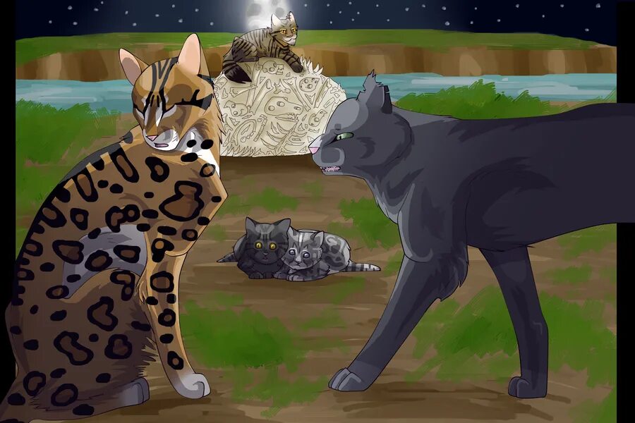 Warrior cats clans. Коты Воители пятнистая звезда и Звездоцап. Коты Воители пятнистая звезда и Саша. Коты Воители пятнистаязвещда. Коты Воители пятнистая звезда.