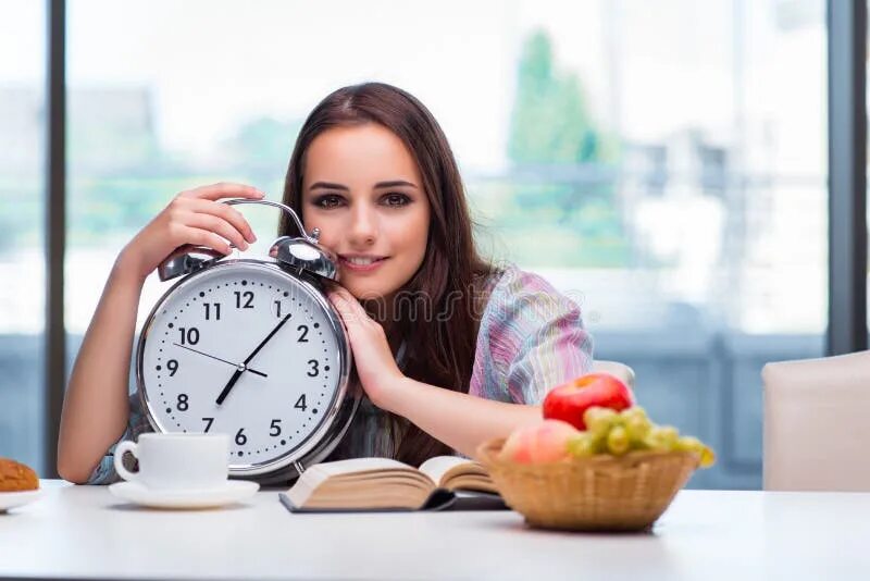 We have breakfast at o clock. Have breakfast girl. to have breakfast photo.