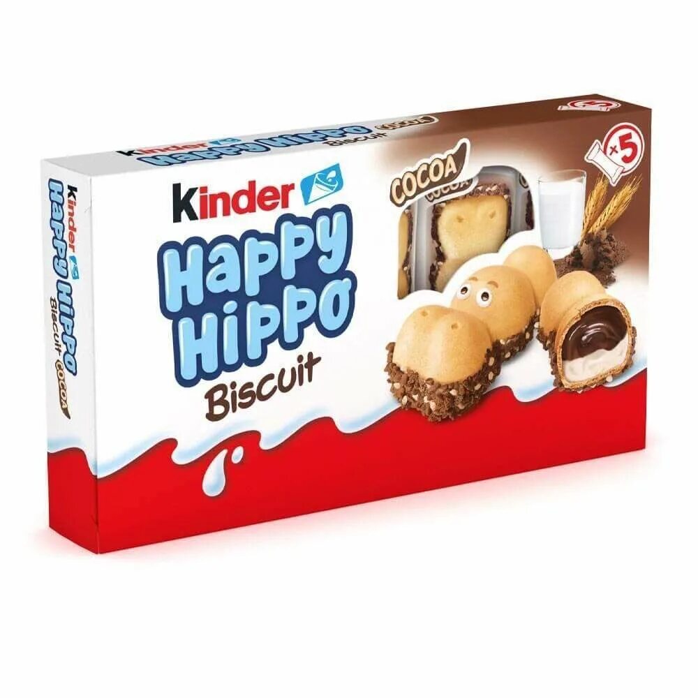 Печенье kinder Happy Hippo. Kinder Happy Hippo какао. Бегемотик Киндер Happy Hippo. Киндер Хэппи Хиппо 104гр. Киндер печенье