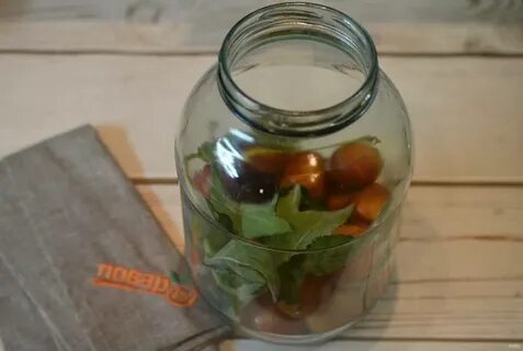 Компот из яблок лимона и мяты