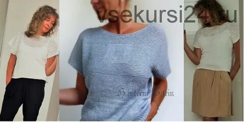 Кофточки регланом сверху